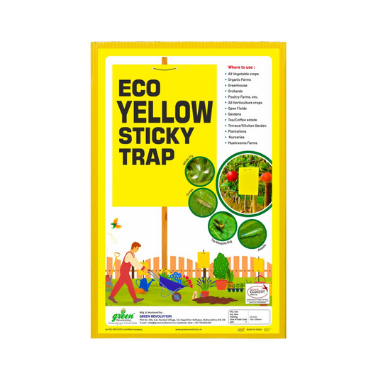 Eco Yellow Sticky Trap Size A4 - Green Revolution | Buy Online Now