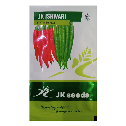 JK Ishwari Chilli Seeds | F1 Hybrid Mirchi | Buy Online at Best Price