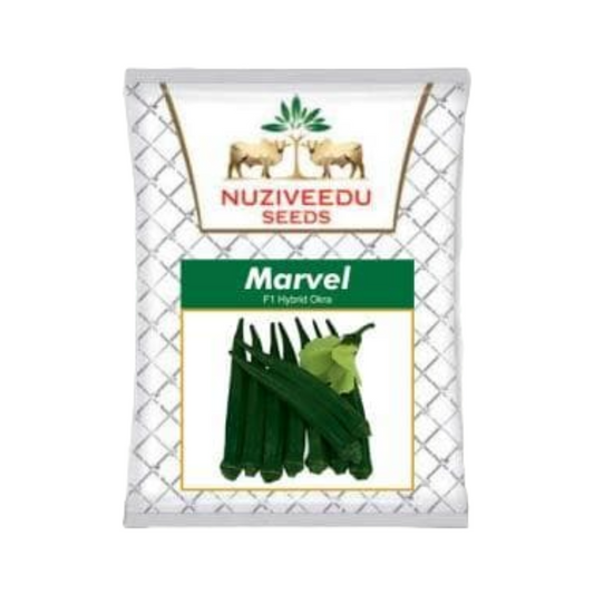 Marvel Bhendi (Okra) Seeds - Nuziveedu | F1 Hybrid | Buy Online at Best Price