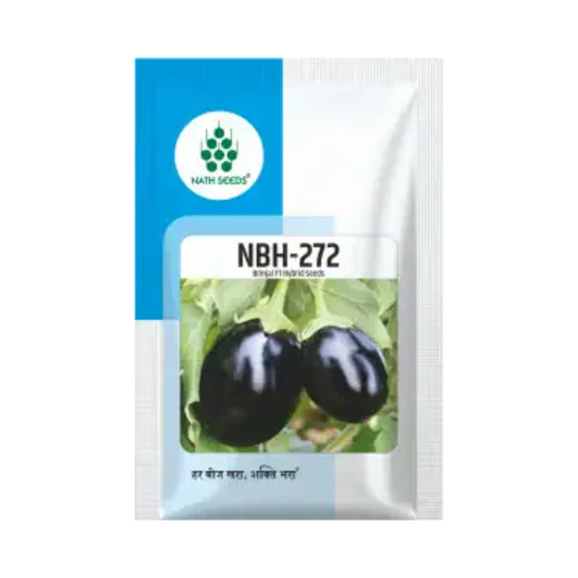 NBH-272 Brinjal Seeds - Nath | F1 Hybrid | Buy Online at Best Price