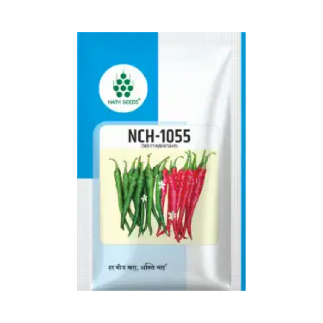 NCH-1055 Chilli Seeds - Nath | F1 Hybrid seeds | Buy Online Now