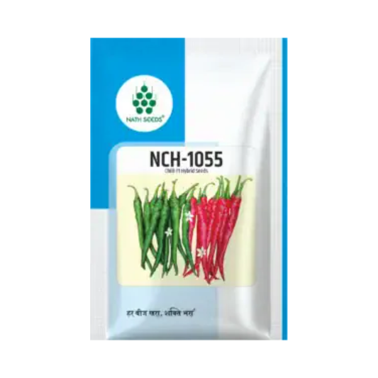 NCH-1055 Chilli Seeds - Nath | F1 Hybrid seeds | Buy Online Now