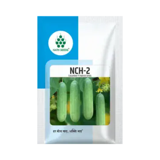 NCH-2 Cucumber Seeds - Nath | F1 Hybrid | Buy Online at Best Price Now