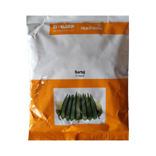 Sartaj Bhendi (Okra) Seeds - Nunhems | F1 Hybrid | Buy Online at Best Price