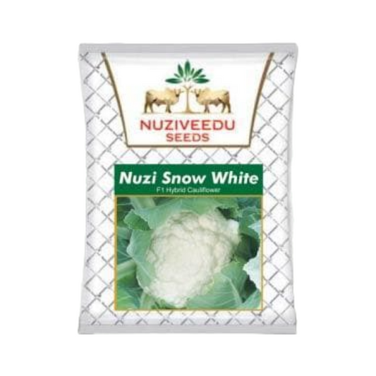 Snow White Cauliflower Seeds - Nuziveedu | F1 Hybrid | Buy Online at Best Price