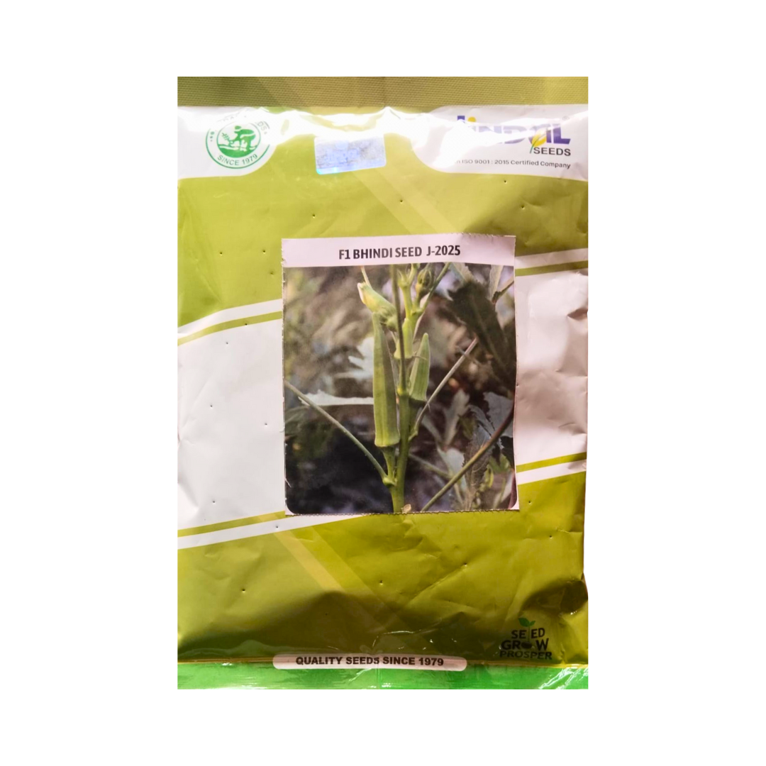 J-2025 Bhendi Seeds - Jindal Seeds | F1 Hybrid | Buy Online Now