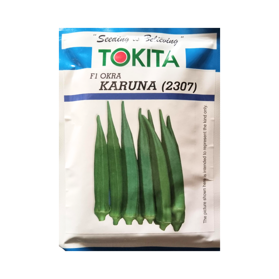 Karuna 2307 Bhindi Seeds - Tokita | F1 Hybrid | Buy Online at Best Price