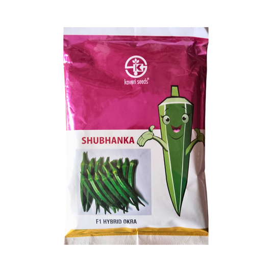 Shubhanka Bhindi Seeds - Kaveri | F1 Hybrid | Buy Online Now - DesiKheti
