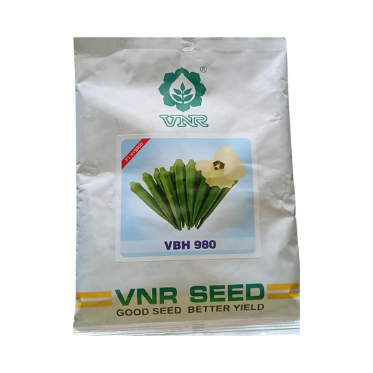 VBH 980 Bhindi Seeds - VNR | F1 Hybrid | Buy Online at Best Price