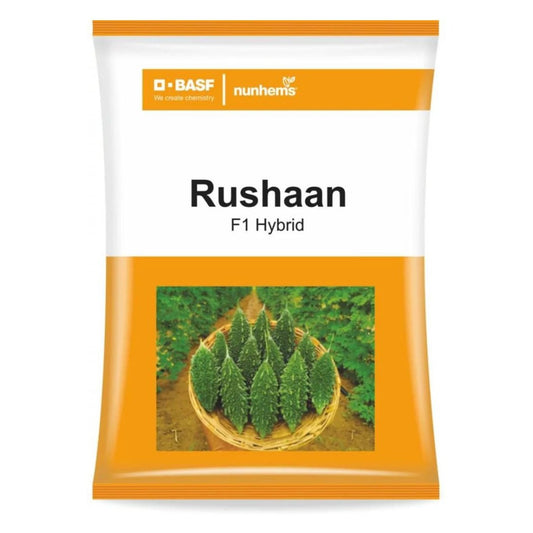 Rushaan Bitter Gourd Seeds - Nunhems | F1 Hybrid | Buy Online at Best Price