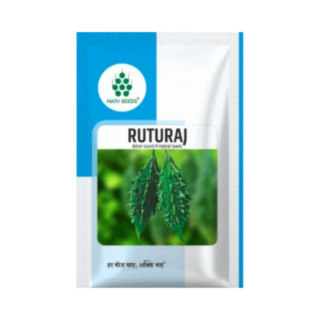 Ruturaj Bitter Gourd Seeds - Nath | F1 Hybrid | Buy Online - DesiKheti 