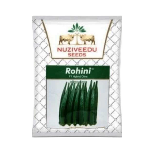 Rohini Okra Seeds - Nuziveedu | F1 Hybrid | Buy Online at Best Price