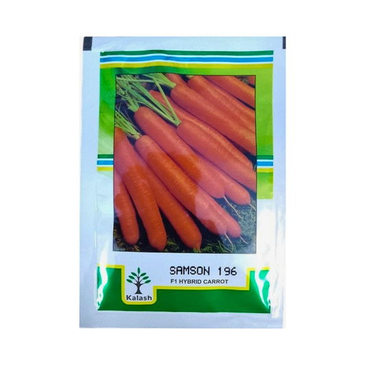 Samson-196 Carrot Seeds - Kalash | F1 Hybrid | Buy Online at Best Price