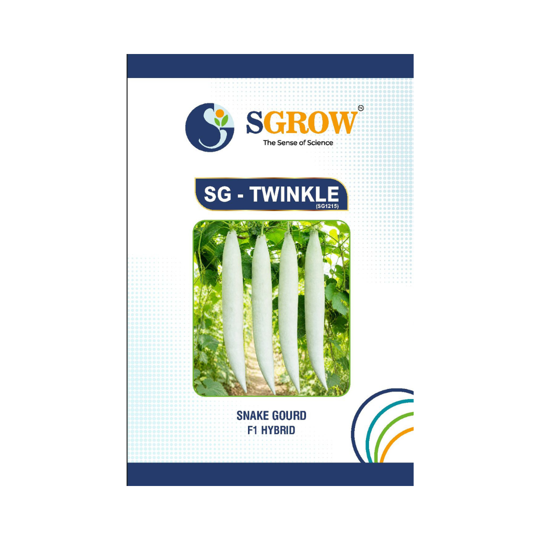 SG-Twinkle Snake Gourd Seeds - SGrow | F1 Hybrid | Buy Online at Best Price