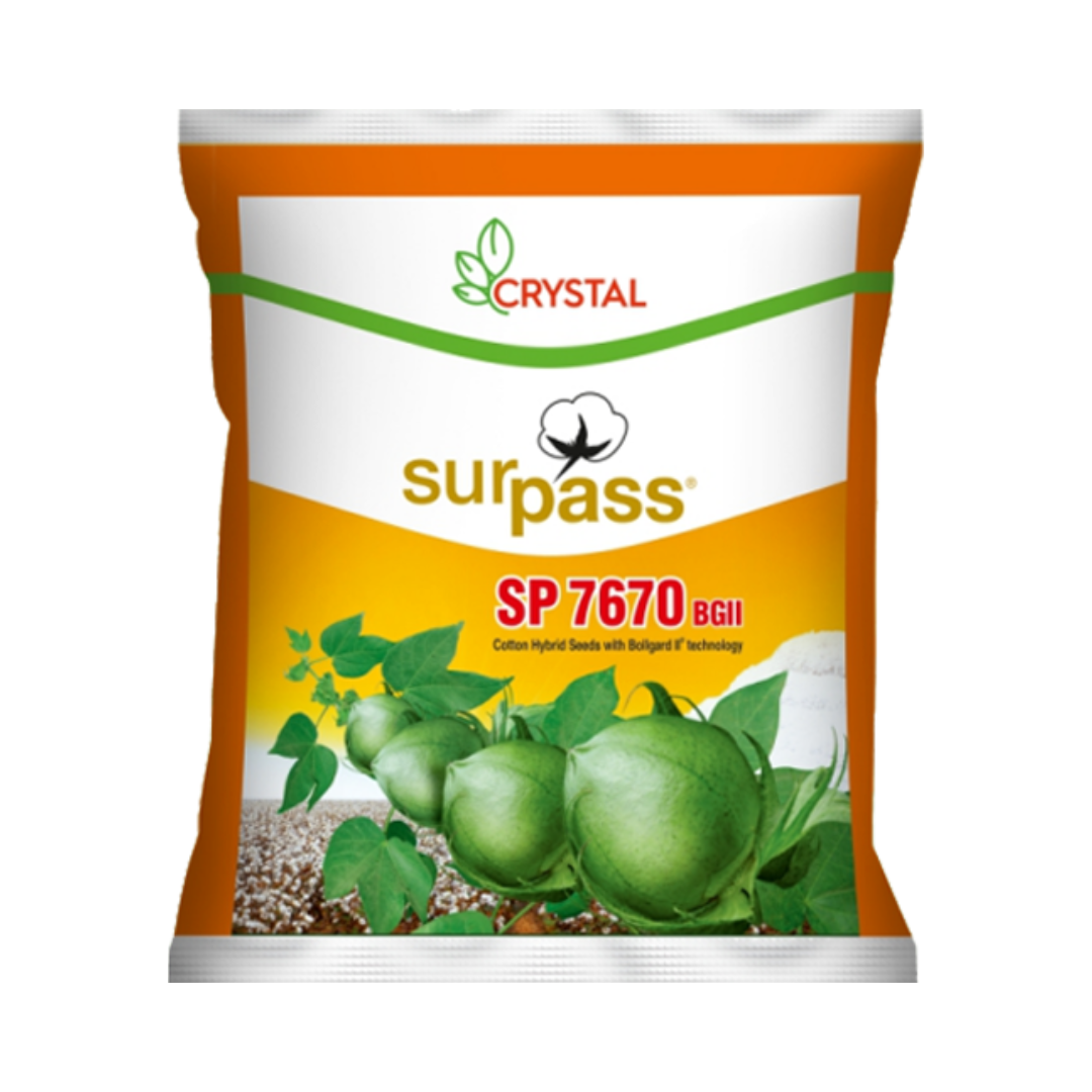 SP 7670 BG II Cotton Seeds - Crystal | F1 Hybrid | Buy Online Now
