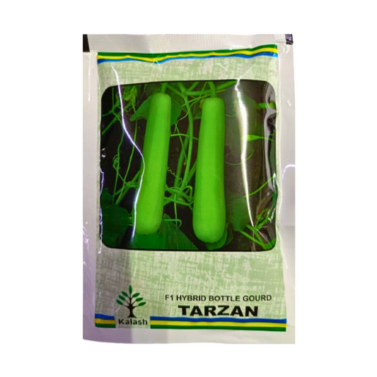 Tarzan (KSP -1499) Bottle Gourd Seeds - Kalash | F1 Hybrid | Buy Online at Best Price