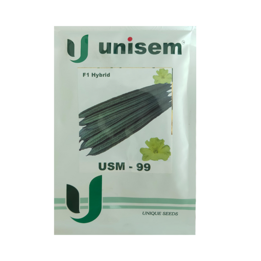 USM - 99 Ridge Gourd Seeds - Unisem | F1 Hybrid | Buy Online at Best Price