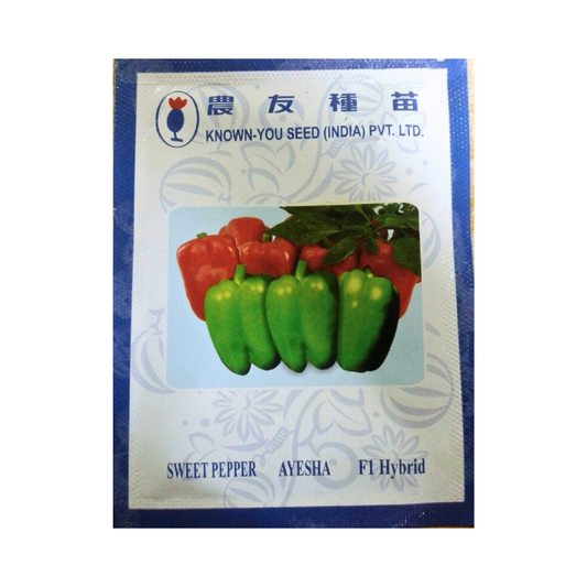 Ayesha Sweet pepper Seeds - Known You | F1 Hybrid | Buy Online at Best Price