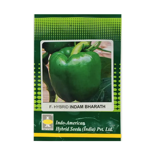 Bharat Capsicum Seeds - Indo American | F1 Hybrid | Buy Online at Best Price