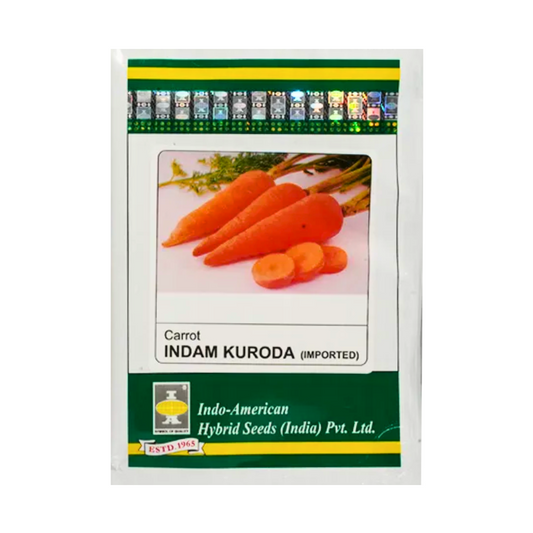 Indam Kuroda Carrot Seeds - Indo American | F1 Hybrid | Buy Online at Best Price