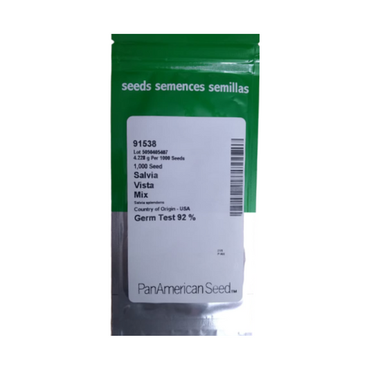 Vista Mixture Salvia Seeds - PanAmerican | F1 Hybrid | Buy Online at Best Price