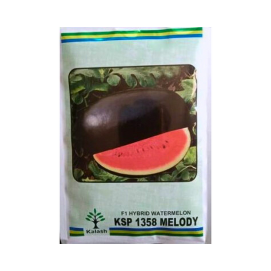 KSP 1358 Melody Watermelon Seeds | F1 Hybrid | Buy Online at Best Price