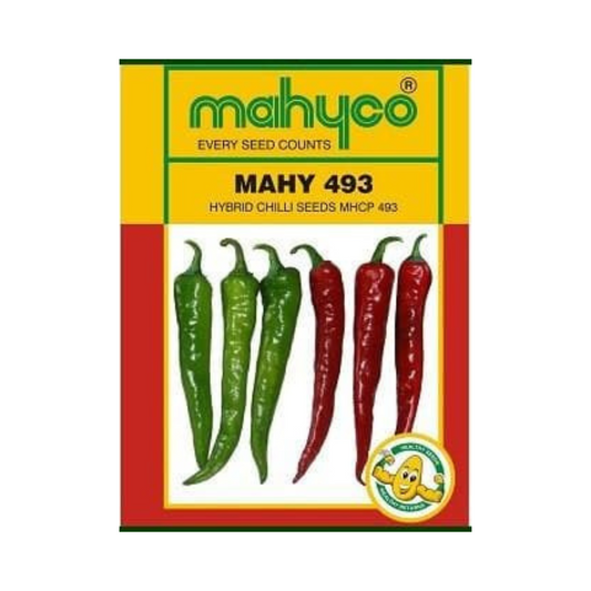 MHCP 493 Chilli Seeds - Mahyco | F1 Hybrid | Buy Online at Best Price