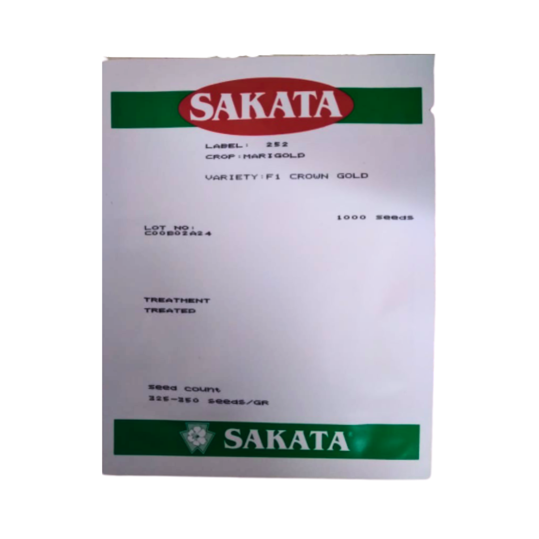 sakata marigold seeds Crown/Radha Marigold Seeds - Sakata | F1 Hybrid
