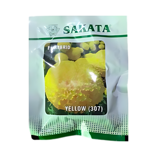 Yellow (307) Marigold Seeds - Sakata | F1 Hybrid | Buy Online at Best Price