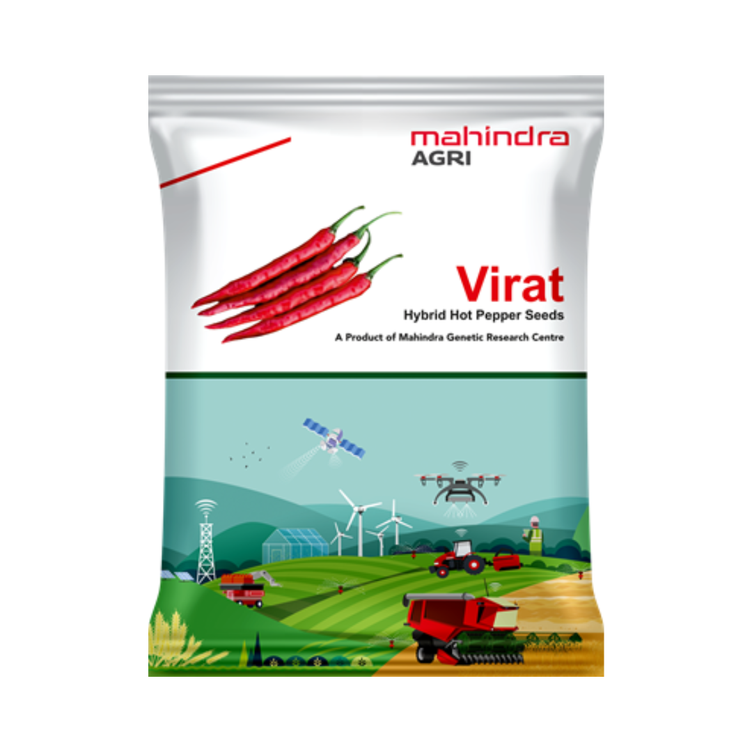 Virat Chilli Seeds - Mahindra Agri | F1 Hybrid | Buy Online at Best Price