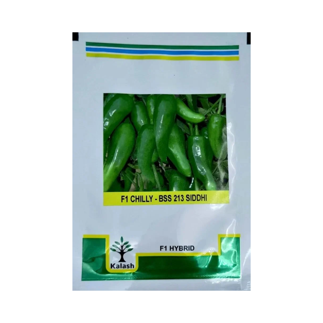 BSS 213 Siddhi Chilli Seeds - Kalash | F1 Hybrid | Buy Online at Best Price