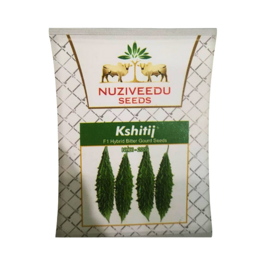 Kshitij NHBI-2009 Bitter Gourd Seeds - Nuziveedu | F1 Hybrid | Buy Online at Best Price