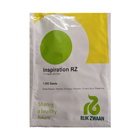 Inspiration RZ Red Capsicum Seeds - Rijk Zwaan | F1 Hybrid | Buy Online at Best Price