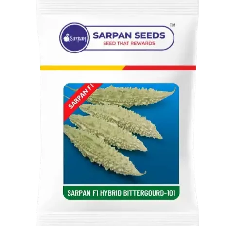 Sarpan  - 101 Bittergourd Seeds | F1 Hybrid | Buy Online at Best Price