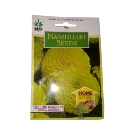 NS Majestic Yellow African Marigold Seeds - Namdhari | F1 Hybrid | Buy Online at Best Price