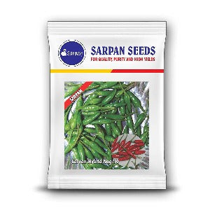Sarpan Nag - 10 Chilli Seeds | F1 Hybrid | Buy Online at Best Price