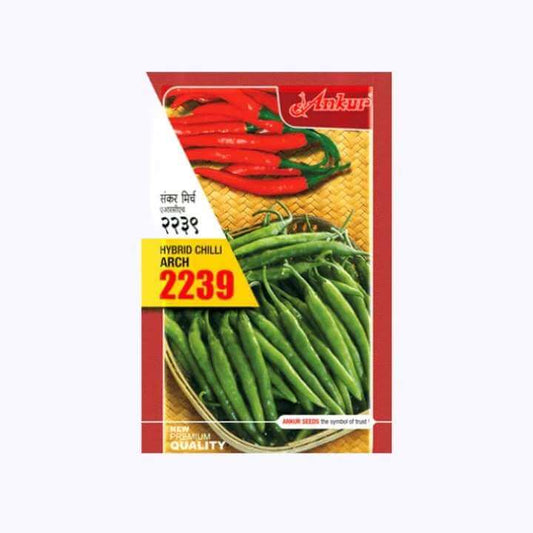 Ankur Arch-2239 Chilli Seeds | F1 Hybrid | Buy Online at Best Price