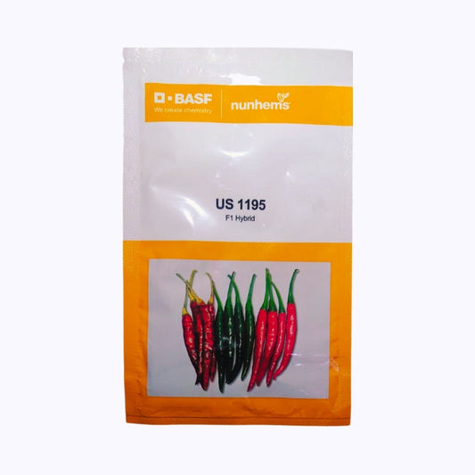 US 1195 Chilli Seeds - Nunhems | F1 Hybrid | Buy Online at Best Price