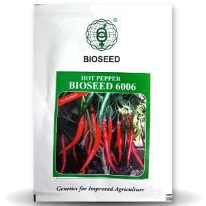 Bioseed 6006 Chilli Seeds | F1 Hybrid | Buy Online at Best Price