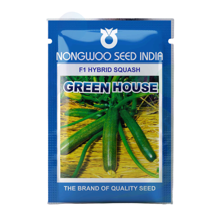 Green House Green Squash Seeds - Nongwoo | F1 Hybrid | Buy Online at Best Price