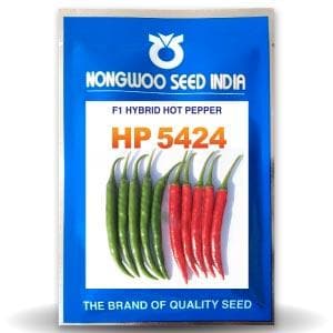 HP 5424 Chilli Seeds - Nongwoo | F1 Hybrid | Buy Online at Best Price