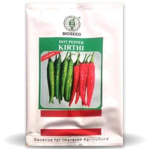 Kirthi Chilli Seeds - Bioseed | F1 Hybrid | Buy Online at Best Price