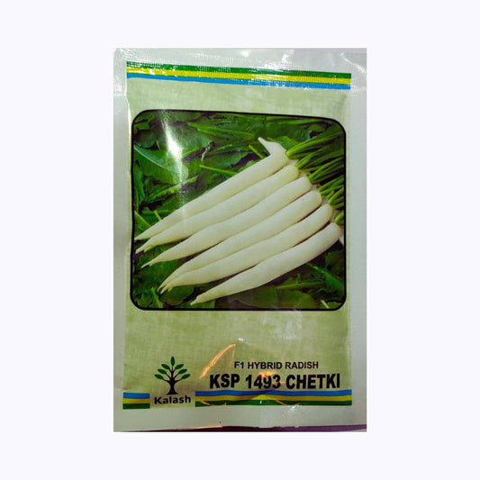 KSP-1493 Chetki Radish Seeds - Kalash | F1 Hybrid | Buy Online at Best Price