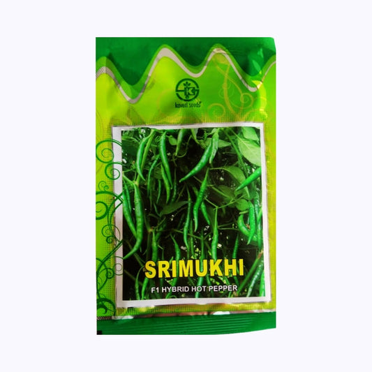 Kaveri Srimukhi Chilli Seeds | F1 Hybrid | Buy Online at Best Price