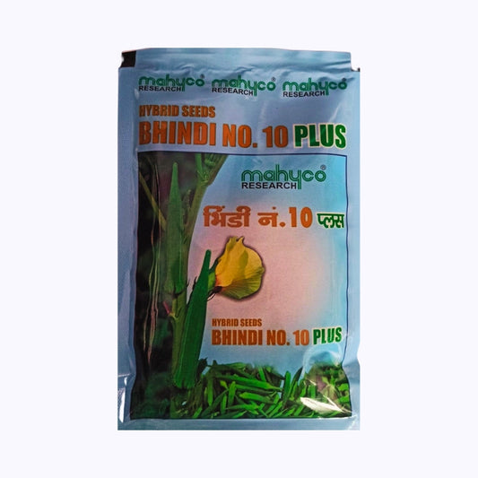 Bhindi No.10 Plus Seeds - Mahyco | F1 Hybrid | Buy Online at Best Price