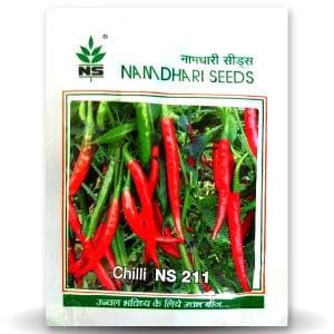 NS 211 Chilli Seeds - Namdhari | F1 Hybrid | Buy Online at Best Price