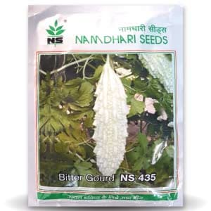 NS 435 (H7041) White Bitter Gourd Seeds - Namdhari | F1 Hybrid | Buy Online at Best Price
