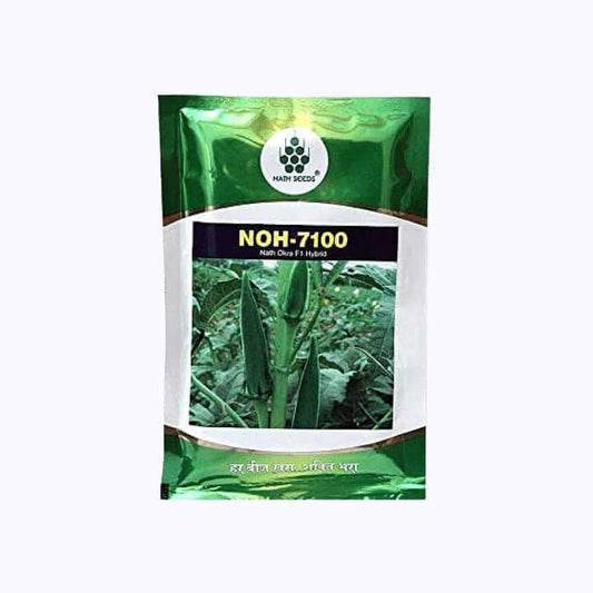 Nath NOH-7100 Okra (Bhindi) Seeds | F1 Hybrid | Buy Online at Best Price