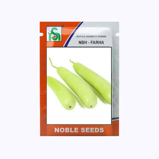 NBH - Farha Bottle Gourd Seeds - Noble | F1 Hybrid | Buy Online at Best Price