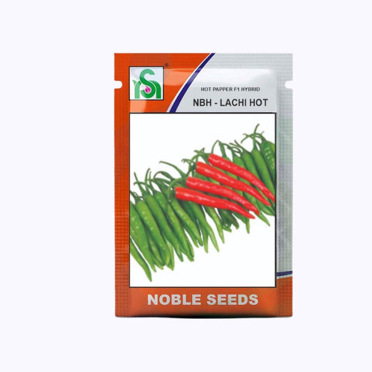 NBH - Lachi Hot (NBL-1104) Chilli Seeds - Noble | F1 Hybrid | Buy Online at Best Price